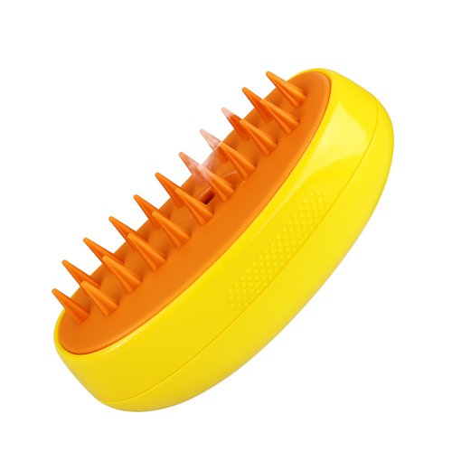 Brosse Vapeur Électrique 3 en 1 pour Animaux – Pulvérisateur, Massage et Toilettage Chiens & Chats