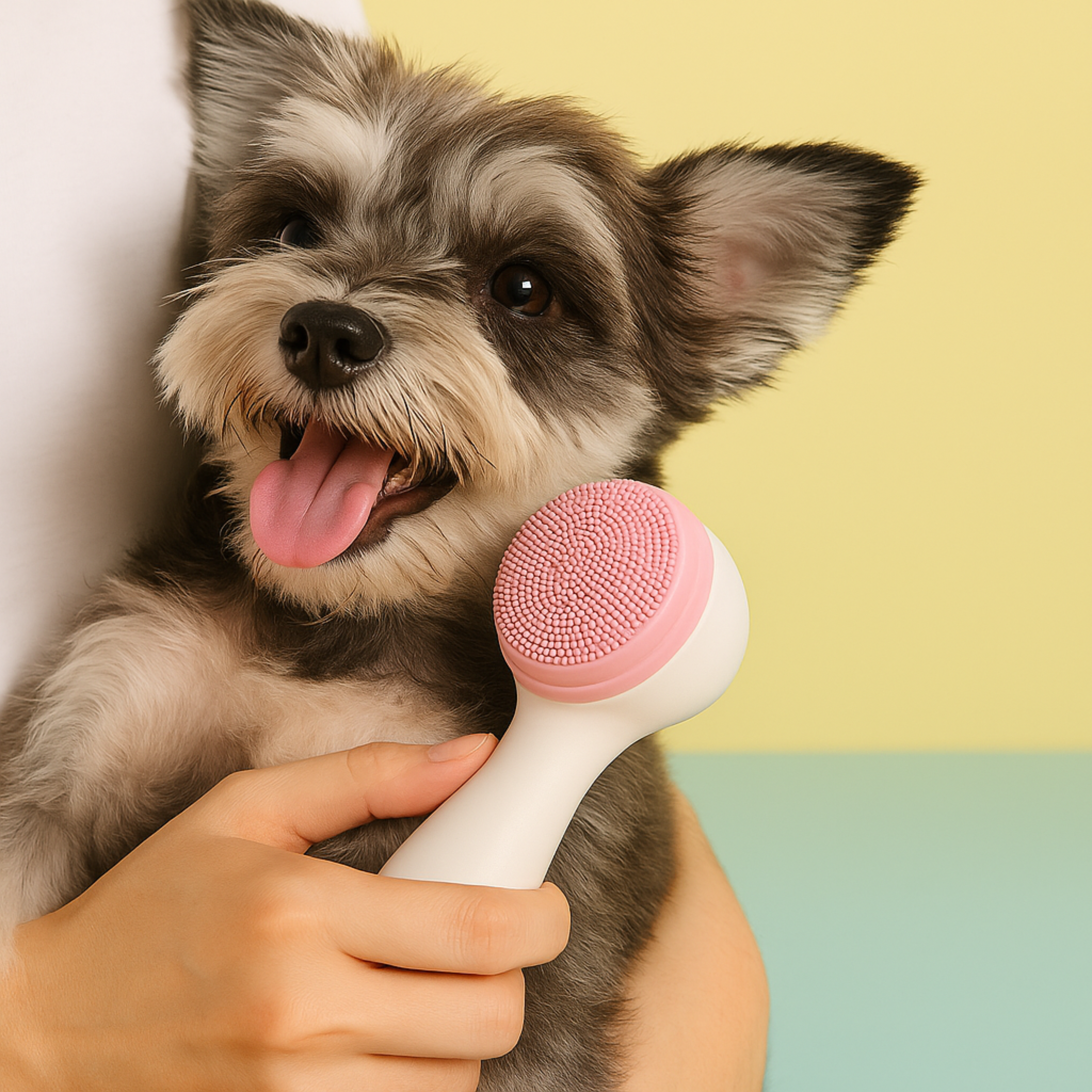 Nettoyeur de Pattes en Silicone pour Animaux – Brosse de Massage et Outil de Toilettage Chiens & Chats