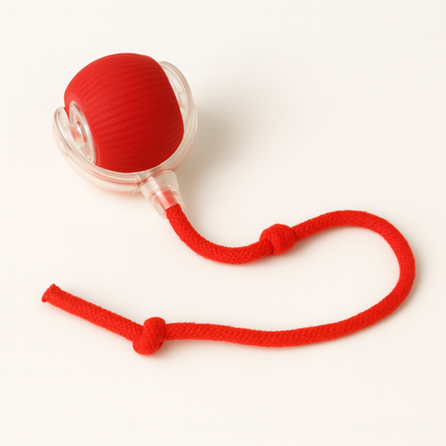 Jouet Intelligent pour Chat – Boule Automatique Rechargeable avec Queue de Souris Interactive